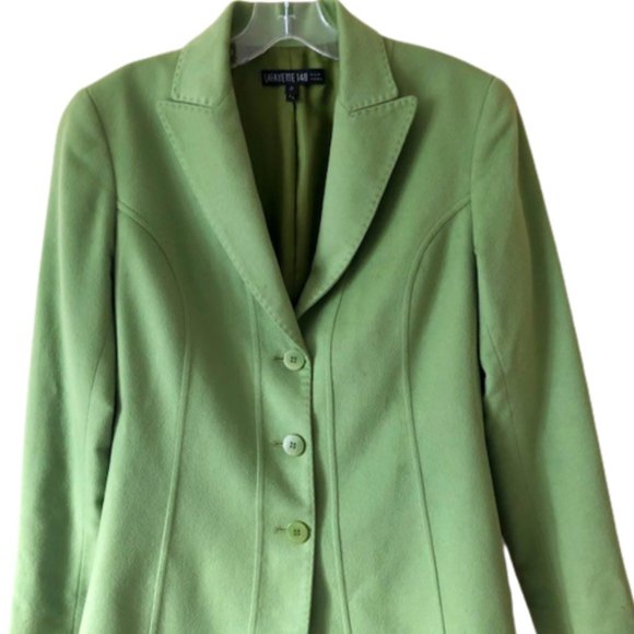 Lafayette 148 New York Jacket Cashmere - Green - 0 - Picture 3 of 13